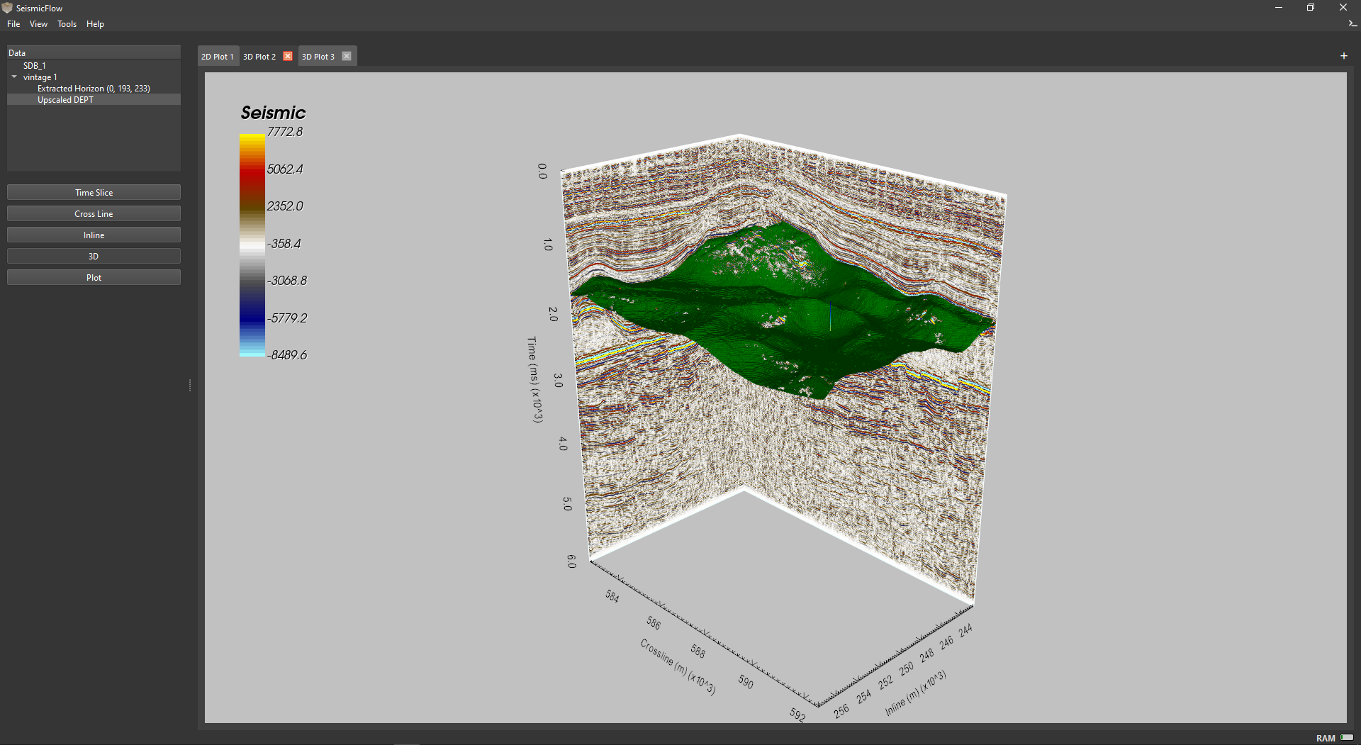 SeismicFlow Interface 2